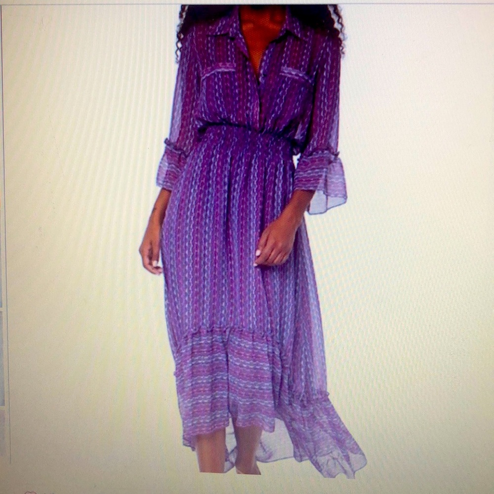 Misa Ofelia Chiffon Dress